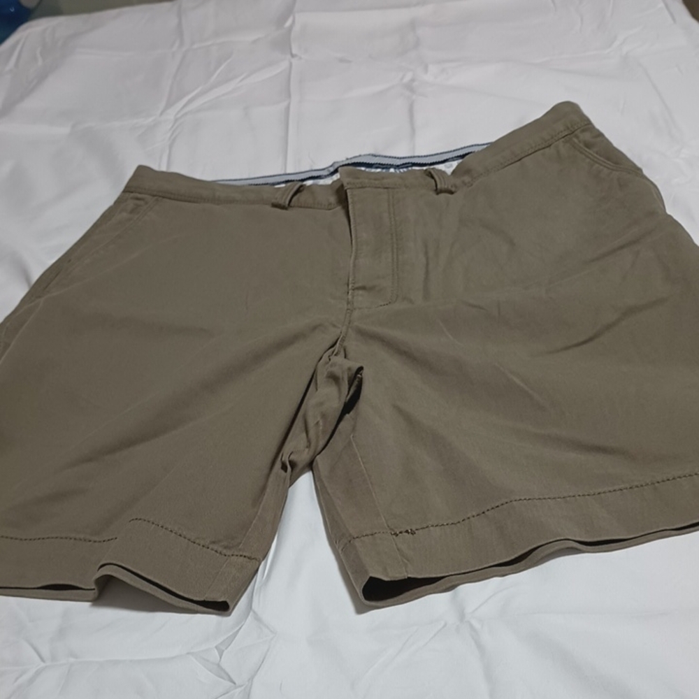 Tommy Bahama Men's Tan Flat Front Shorts